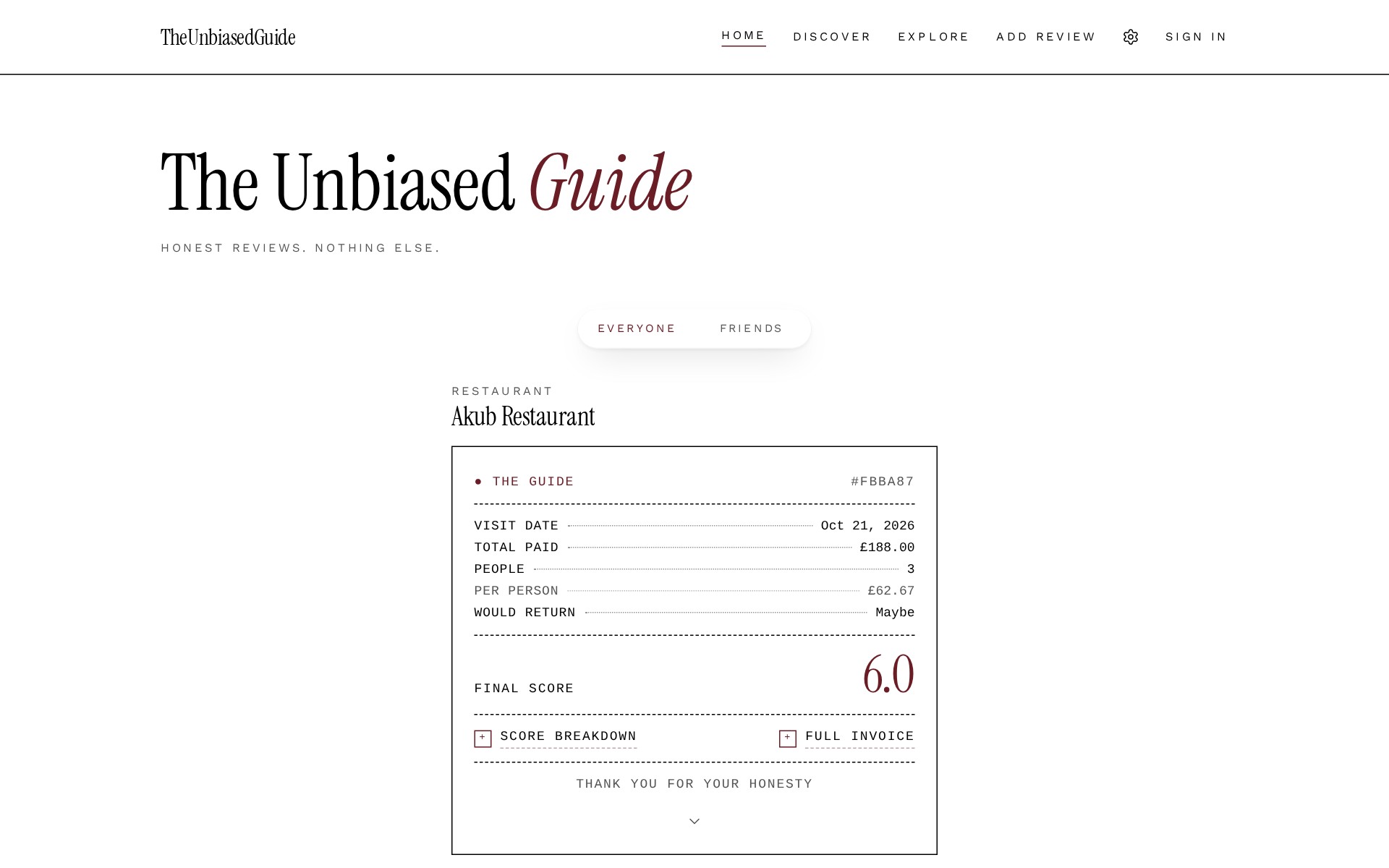 The Unbiased Guide preview